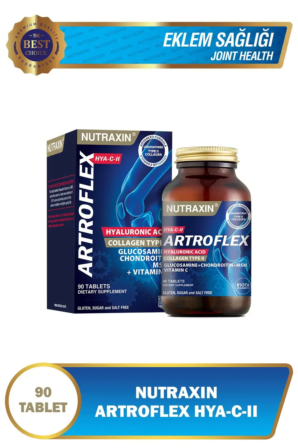 Nutraxin Artroflex HYA C-II 90 Tablet Nutraxin Artroflex HYA C-II 90 Tablet
