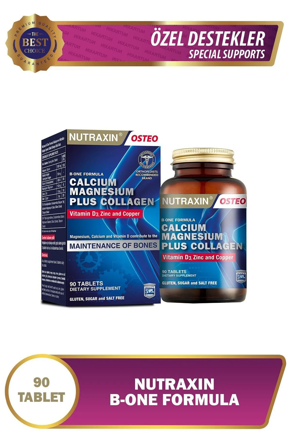 Nutraxin  B-One Formula 90 Tablet