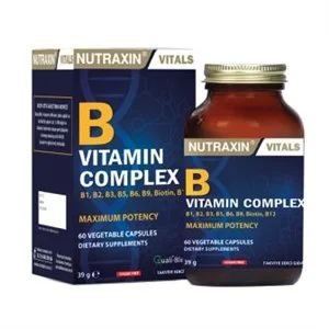 Nutraxin B Vitamin Complex 60 Kapsül Nutraxin B Vitamin Complex 60 Kapsül