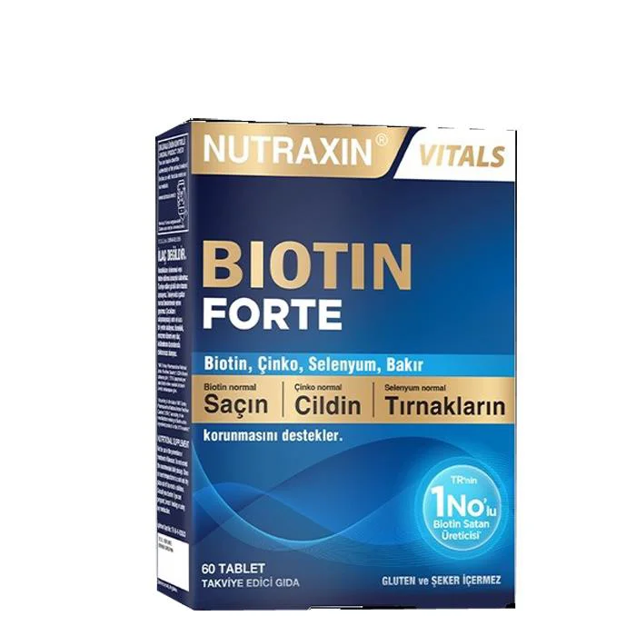 Nutraxin Biotin Forte 60 Tablet Nutraxin Biotin Forte 60 Tablet