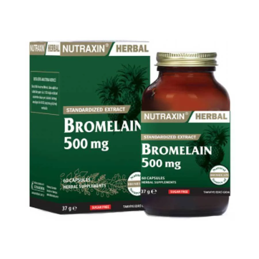 Nutraxin Bromelain 60 Kapsül Nutraxin Bromelain 60 Kapsül