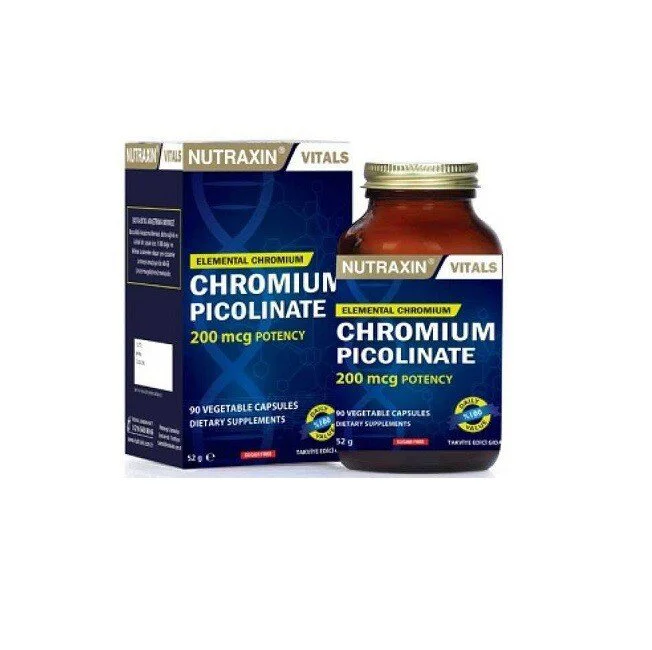 Nutraxin Chromium Picolinate 90 Kapsül Nutraxin Chromium Picolinate 90 Kapsül