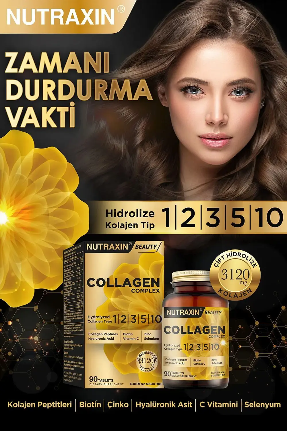 Nutraxin Collagen Complex 90 Tablet