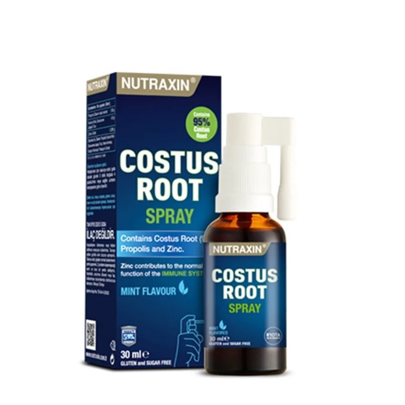 Nutraxin Costus Root 30 ML Sprey Nutraxin Costus Root 30 ML Sprey