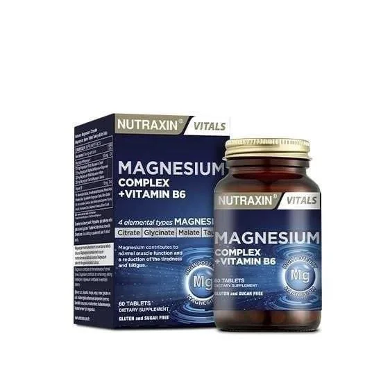 Nutraxin Magnesium Complex 60 Tablet Nutraxin Magnesium Complex 60 Tablet