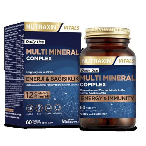 Nutraxin Multi Mineral Complex 60 Tablet Nutraxin Multi Mineral Complex 60 Tablet
