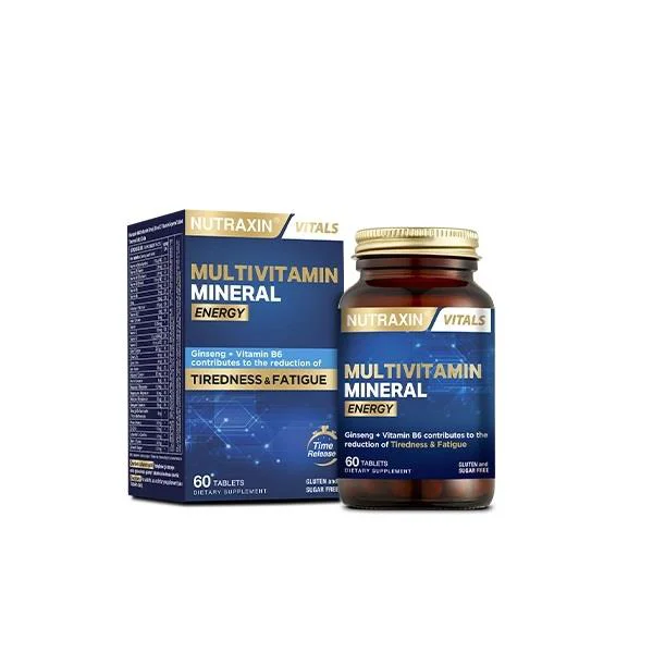 Nutraxin Multivit Complex ENERJI 60 Tablet Nutraxin Multivit Complex ENERJI 60 Tablet