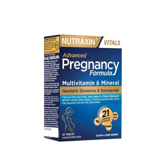 Nutraxin Pregnancy Formula 30 Tablet Nutraxin Pregnancy Formula 30 Tablet