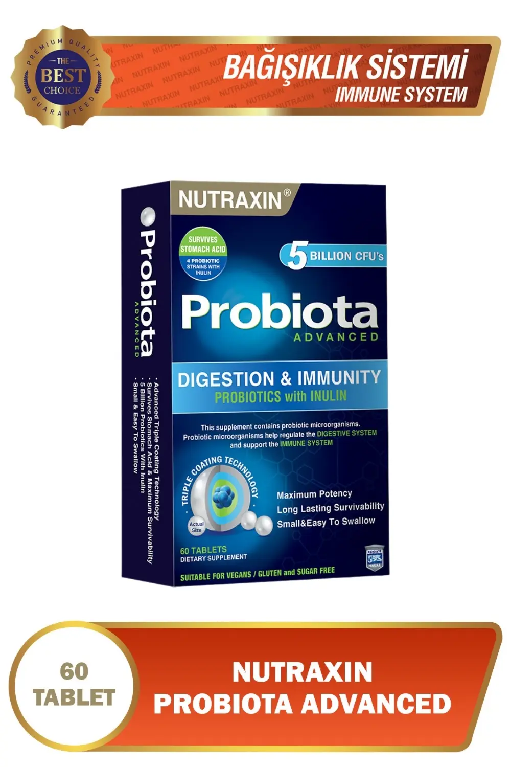 Nutraxin Probiota Advanced 60 Tablet