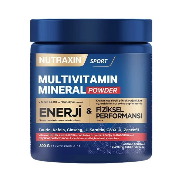 Nutraxin Sport Multivitamin Mineral Powder 300gr Nutraxin Sport Multivitamin Mineral Powder 300gr