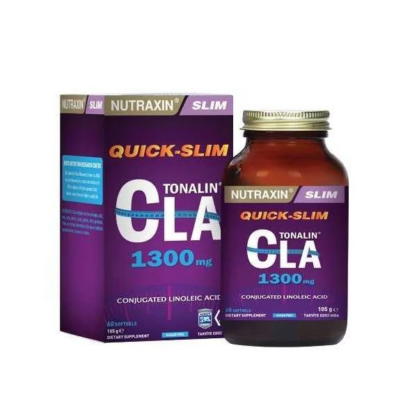 Nutraxin Tonalin CLA 60 SoftGel Kapsül Nutraxin Tonalin CLA 60 SoftGel Kapsül