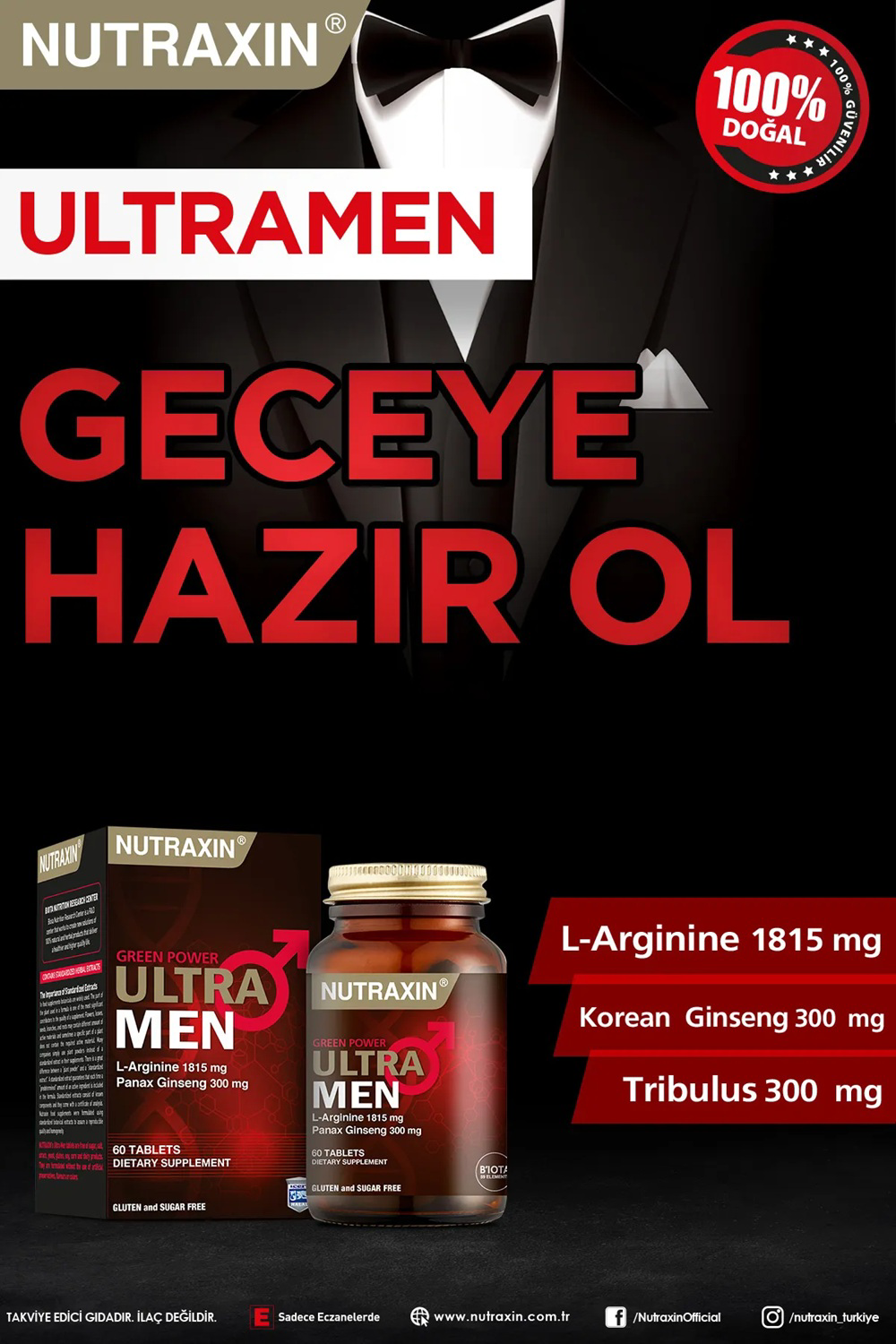 Nutraxin Ultra Men 60 Tablet Nutraxin Ultra Men 60 Tablet