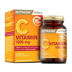Nutraxin  Vitamin C 1000 Mg 30 Tablet