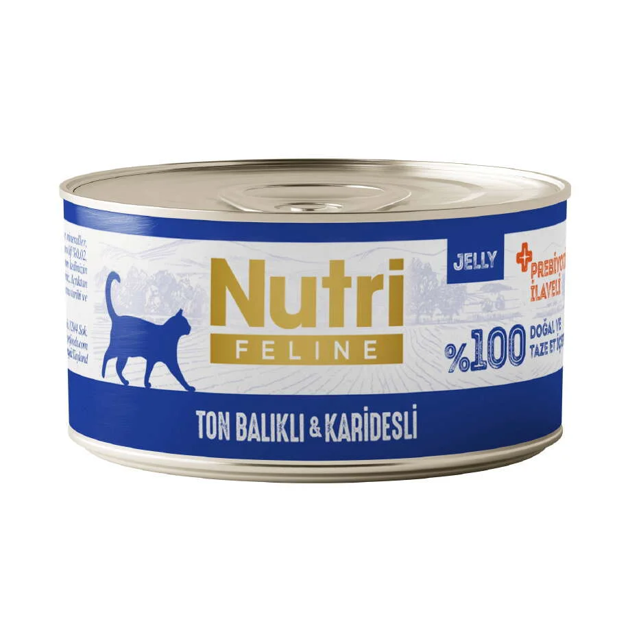 Nutri Feline Ton Balıklı ve Karidesli Tahılsız Kedi Konservesi 70 Gr Fiyatı, Yorumları ve Özellikleri