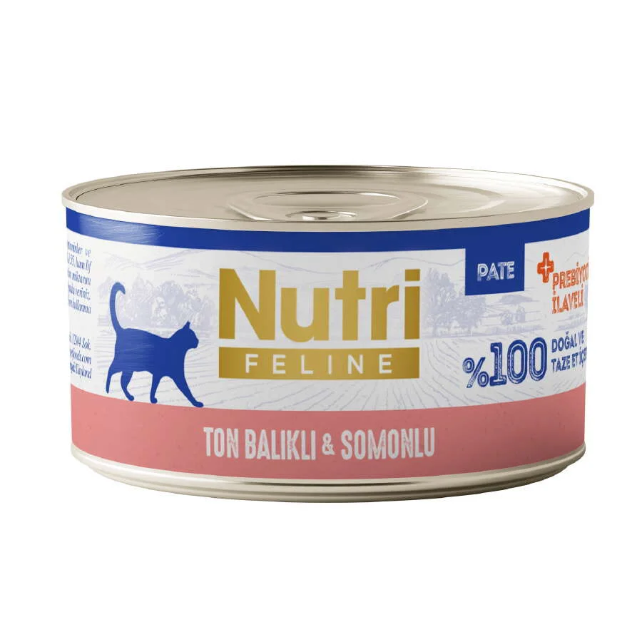Nutri Feline Ton Balıklı ve Somonlu Tahılsız Kedi Konservesi 70 Gr Fiyatı, Yorumları ve Özellikleri