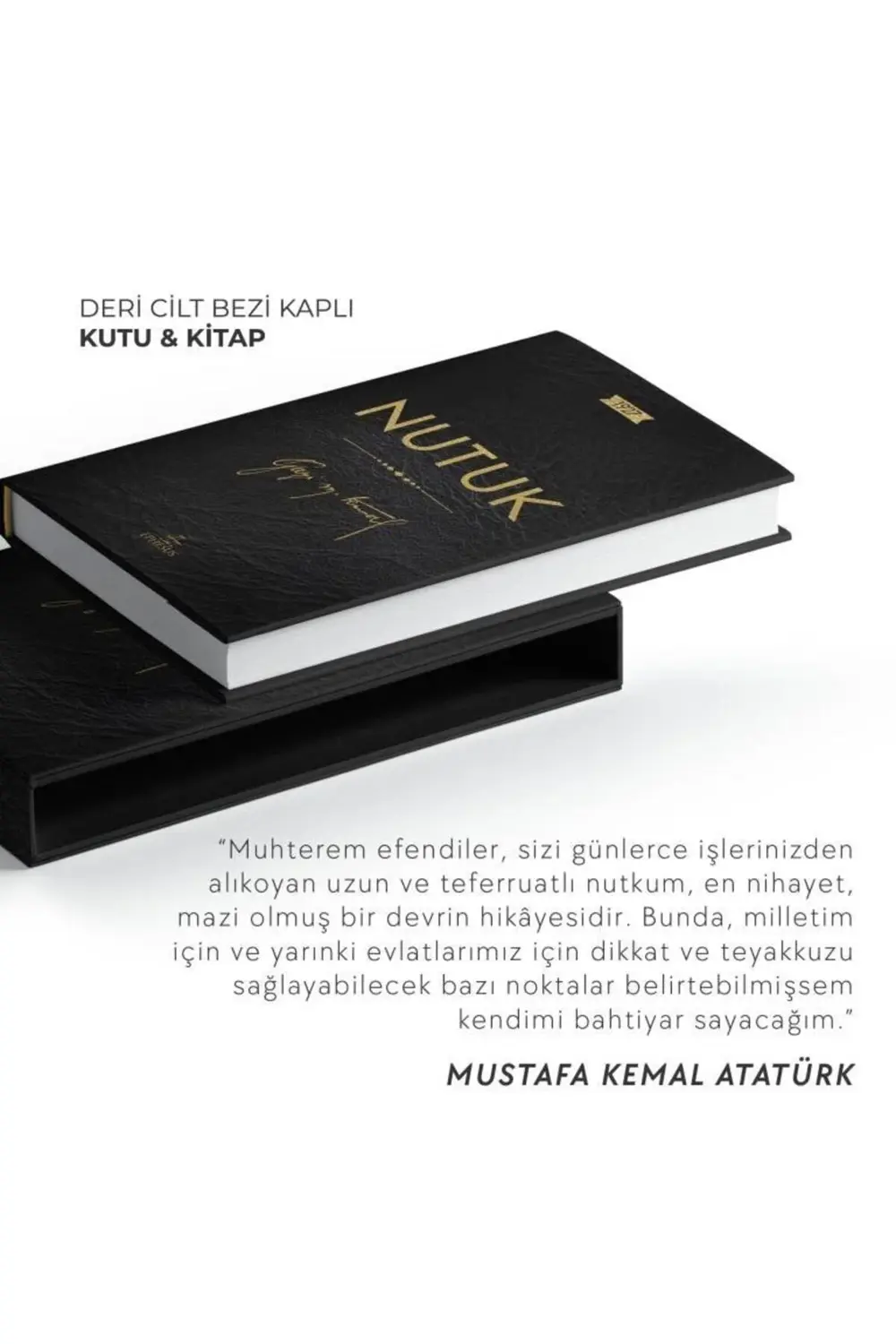 Nutuk (Özel Deri Ciltli ve Kutulu)