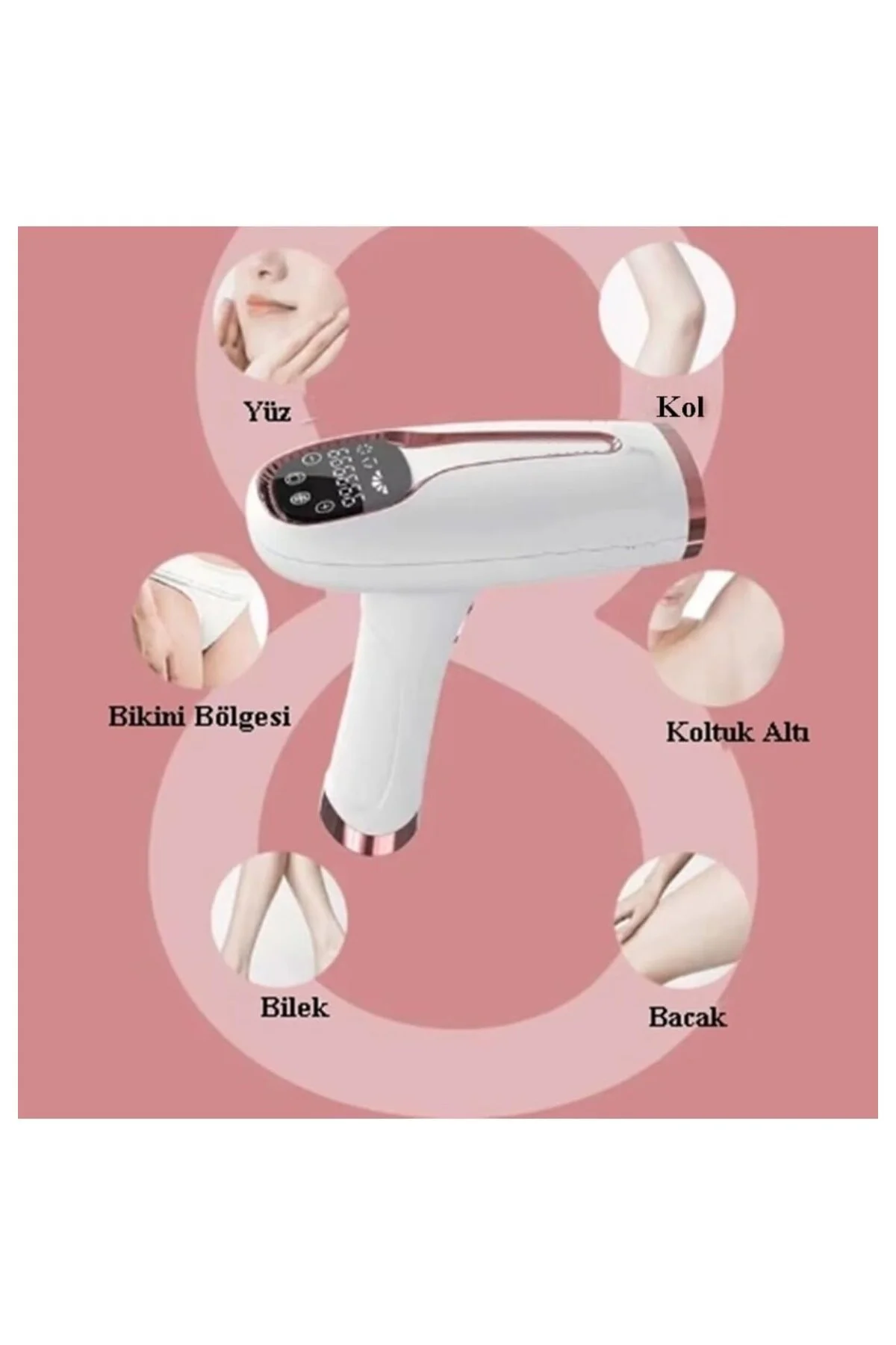 Nwn-2 Ipl Buz Lazer Epilasyon 999,9 Atım Otomatik/manuel Dokunmat