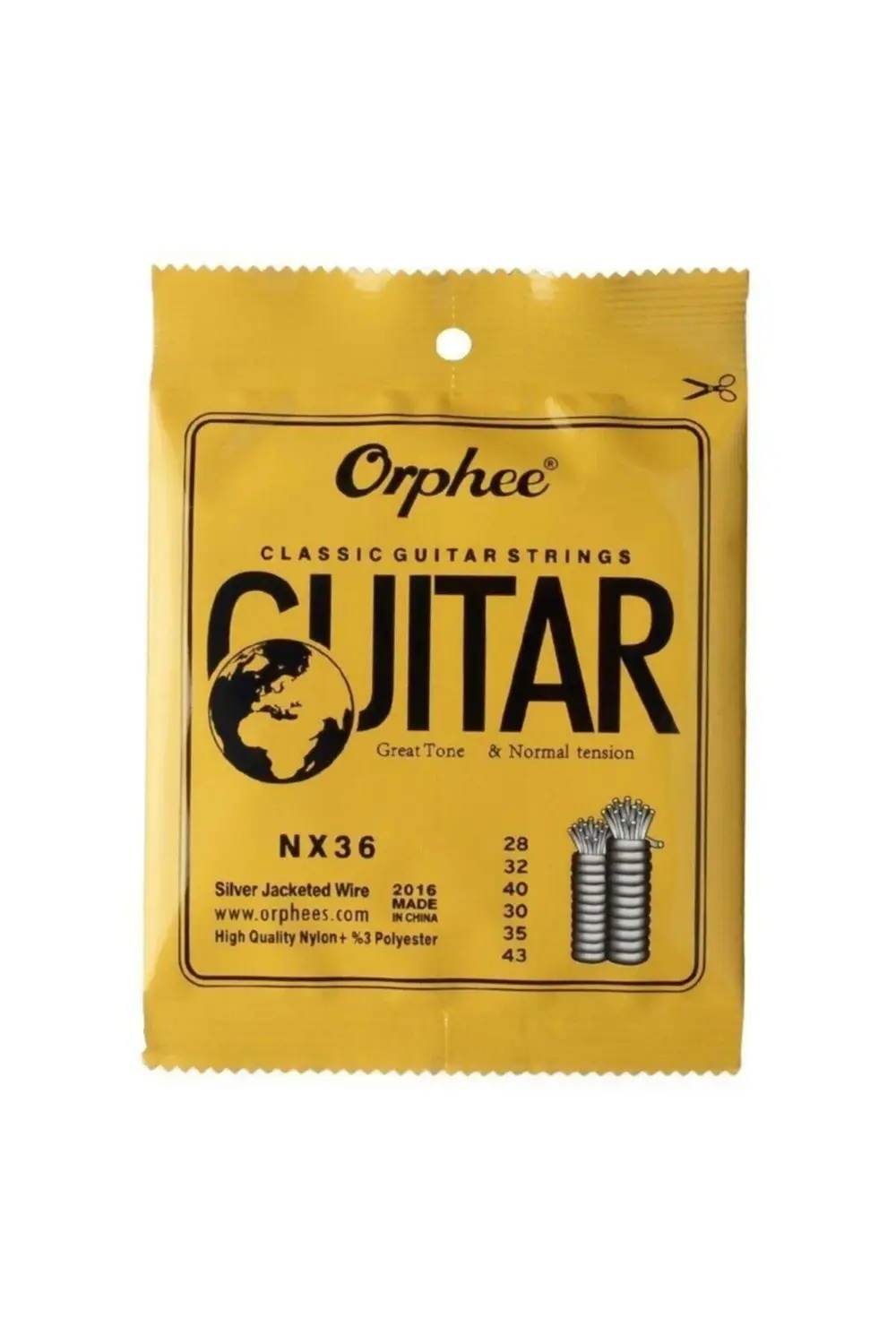 Nx35 Model Klasik Gitar Tel Seti-pena Hediyeli