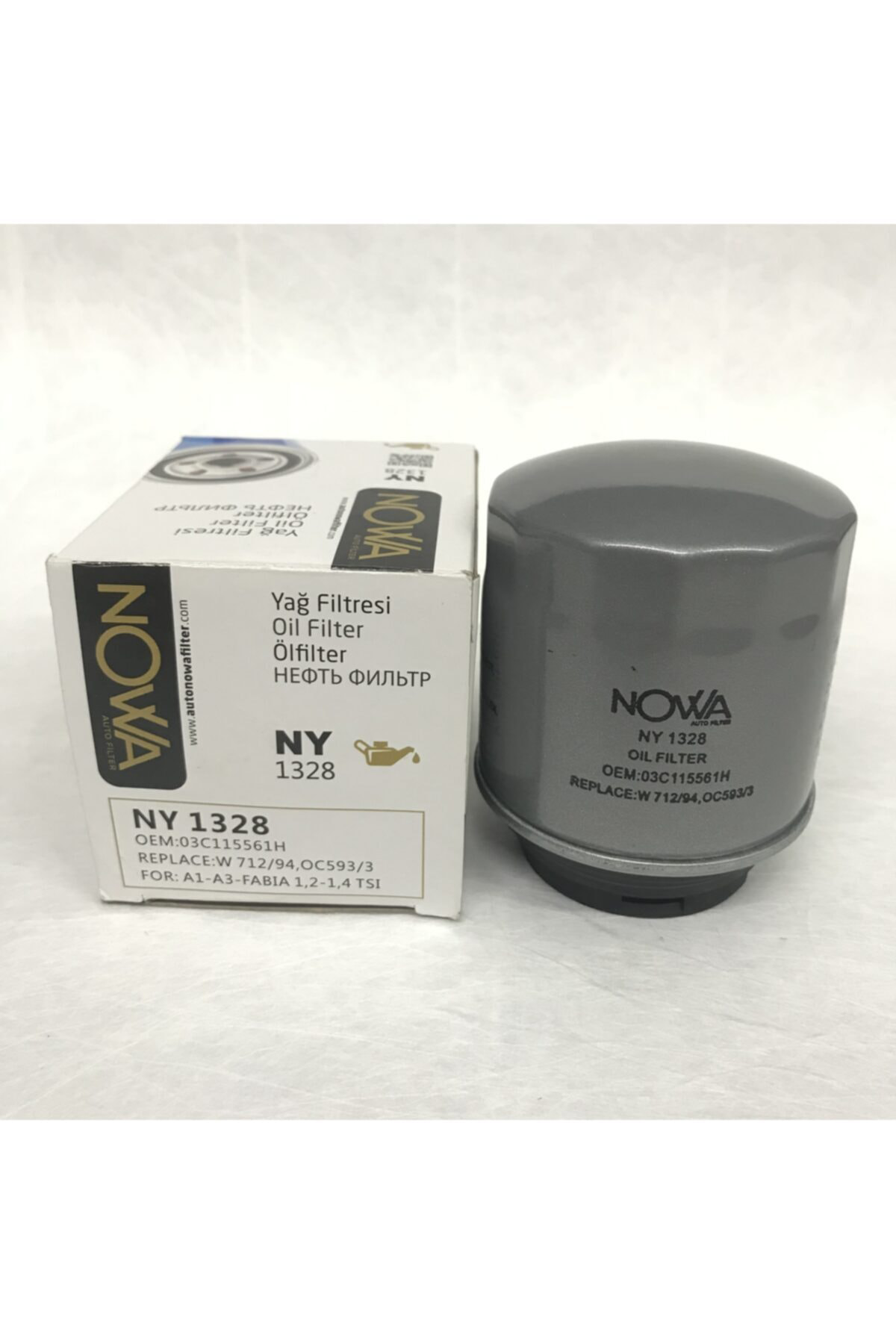 Nowa Filtre Ny 1328 03C115561h Audi A1-A3-Fabia 1,2-1,4 Tsi