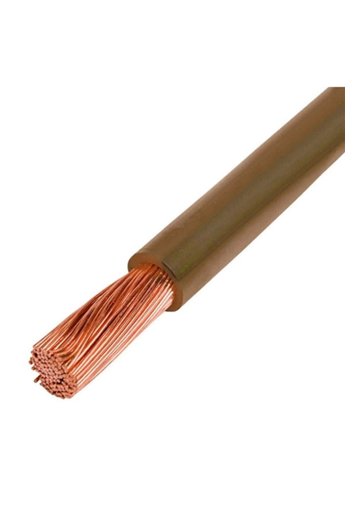 Yusuftex Nyaf Kablo Kahverengi Bakır 1X2,5 - Elektrik Tesisatı İçin Kalite