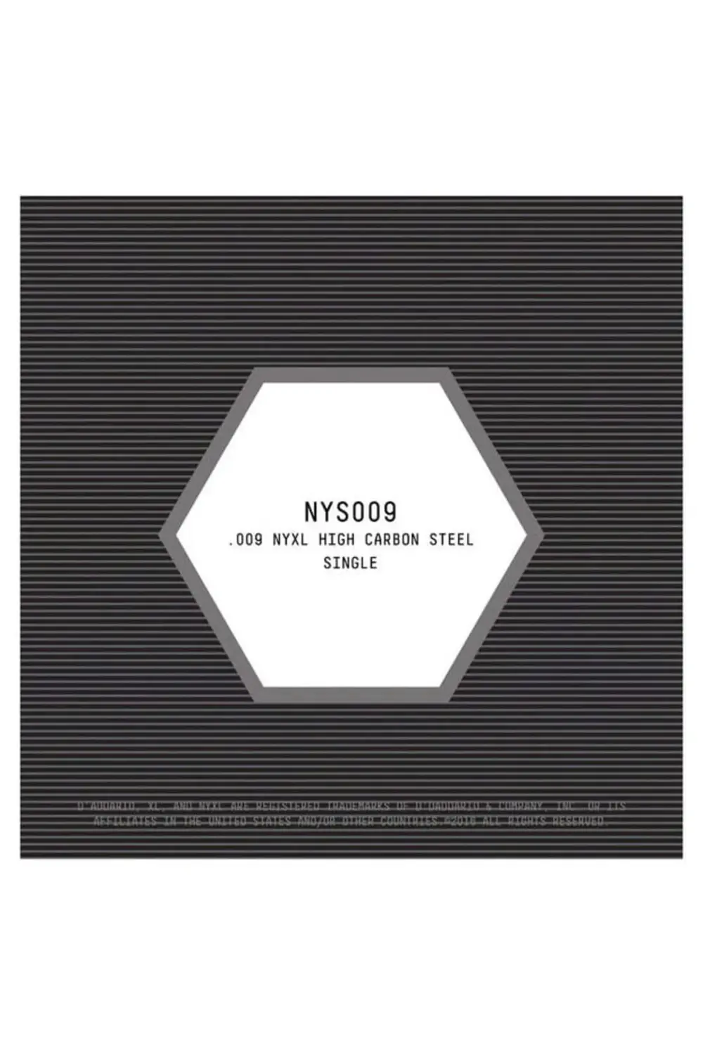 NYS009 ELEKTRO VE AKUSTİK TEK TEL, E-(Mİ), HIGH CARBON NYS009 NYX