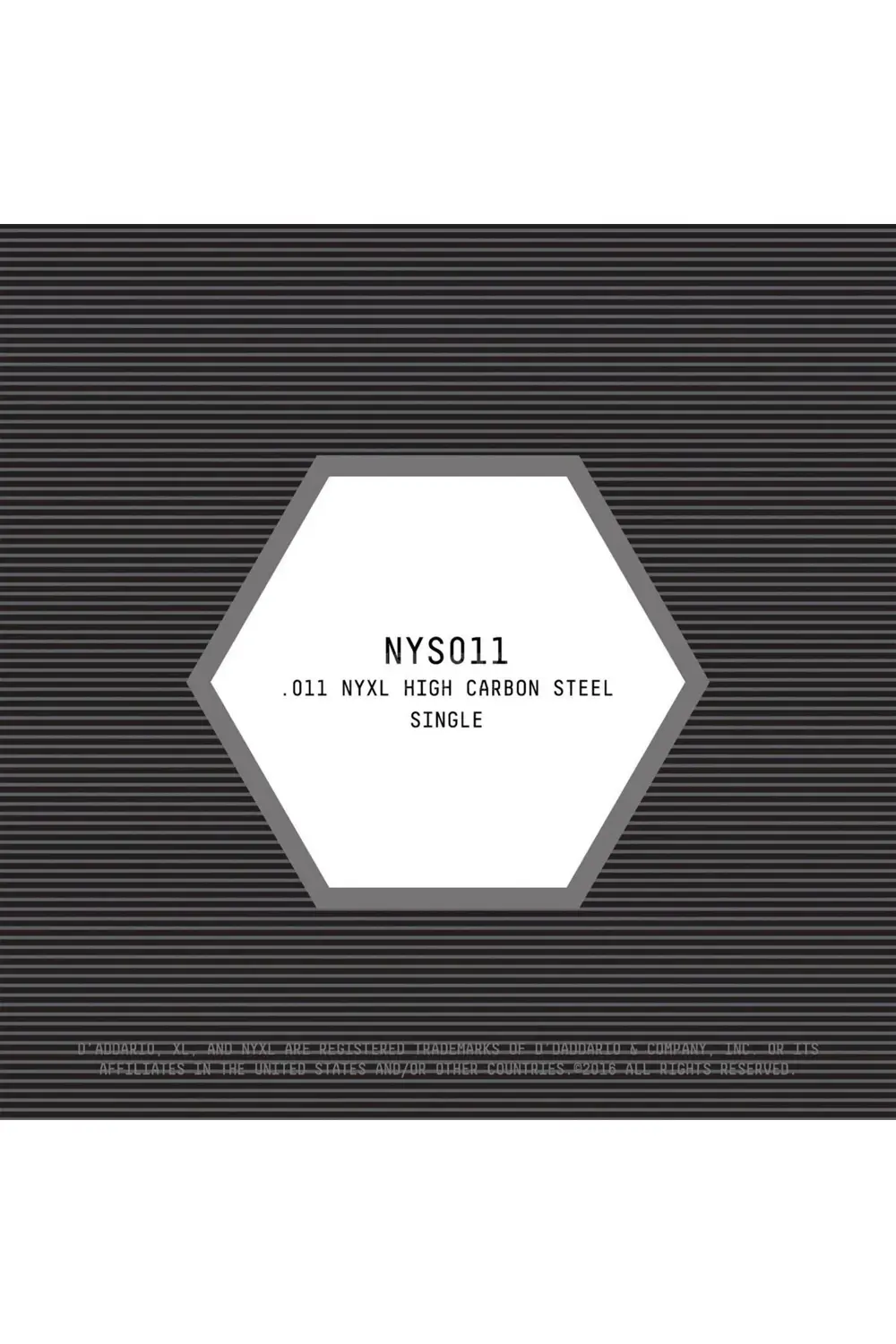 NYS011 ELEKTRO VE AKUSTİK TEK TEL, E-(Mİ), HIGH CARBON D'Addario