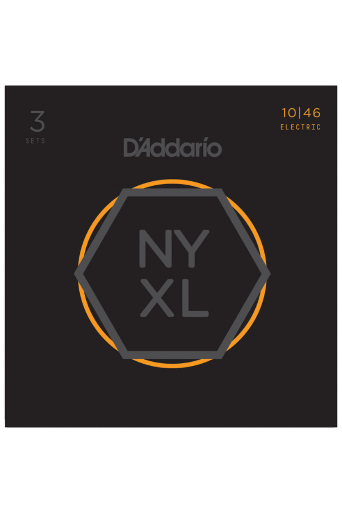 NYXL1046-3P ELEKTRO GİTAR TEL SETİ, 3 LÜ REGULAR LIGHT D'Addario,