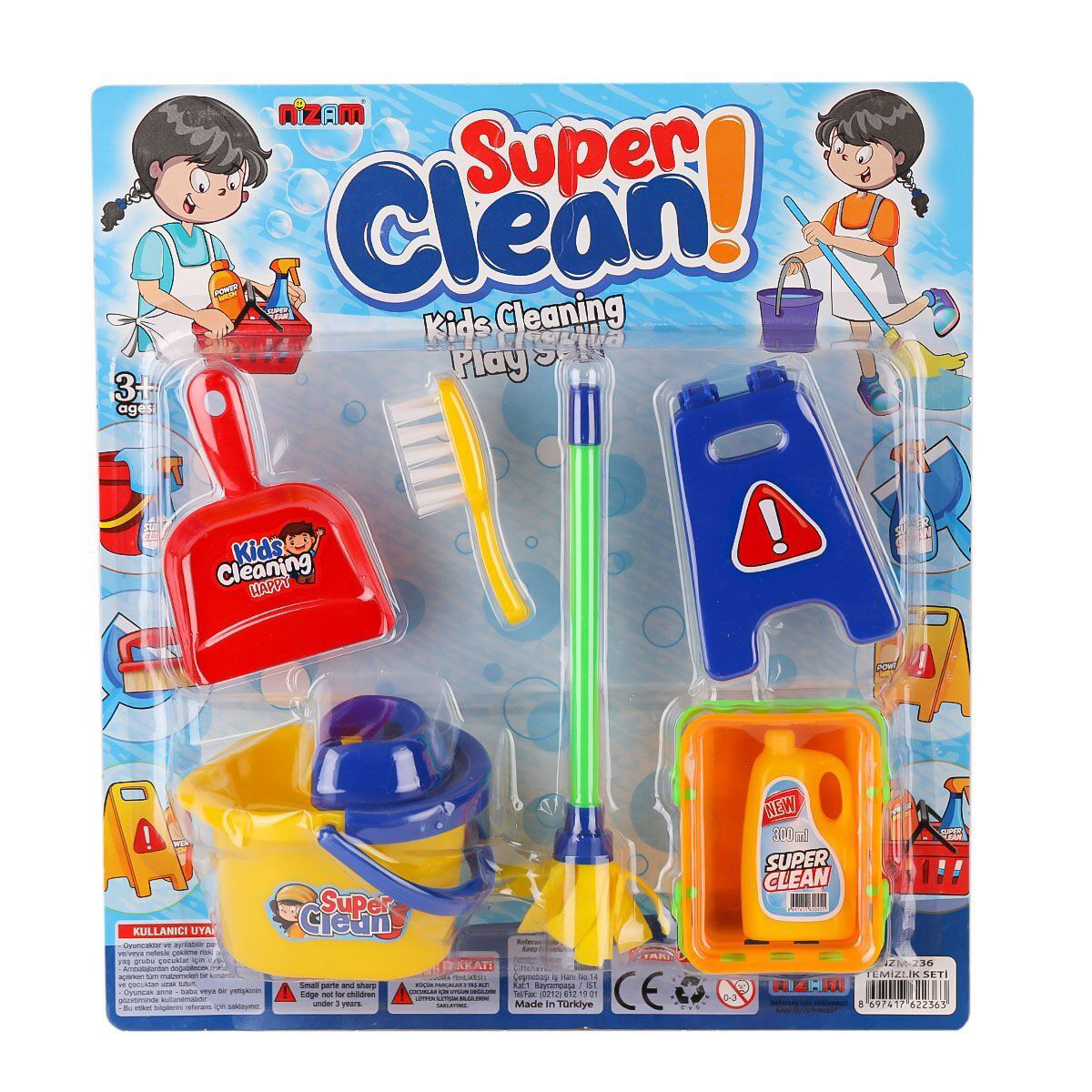 NZM-236 Temizlik Seti -Nizam Plastik