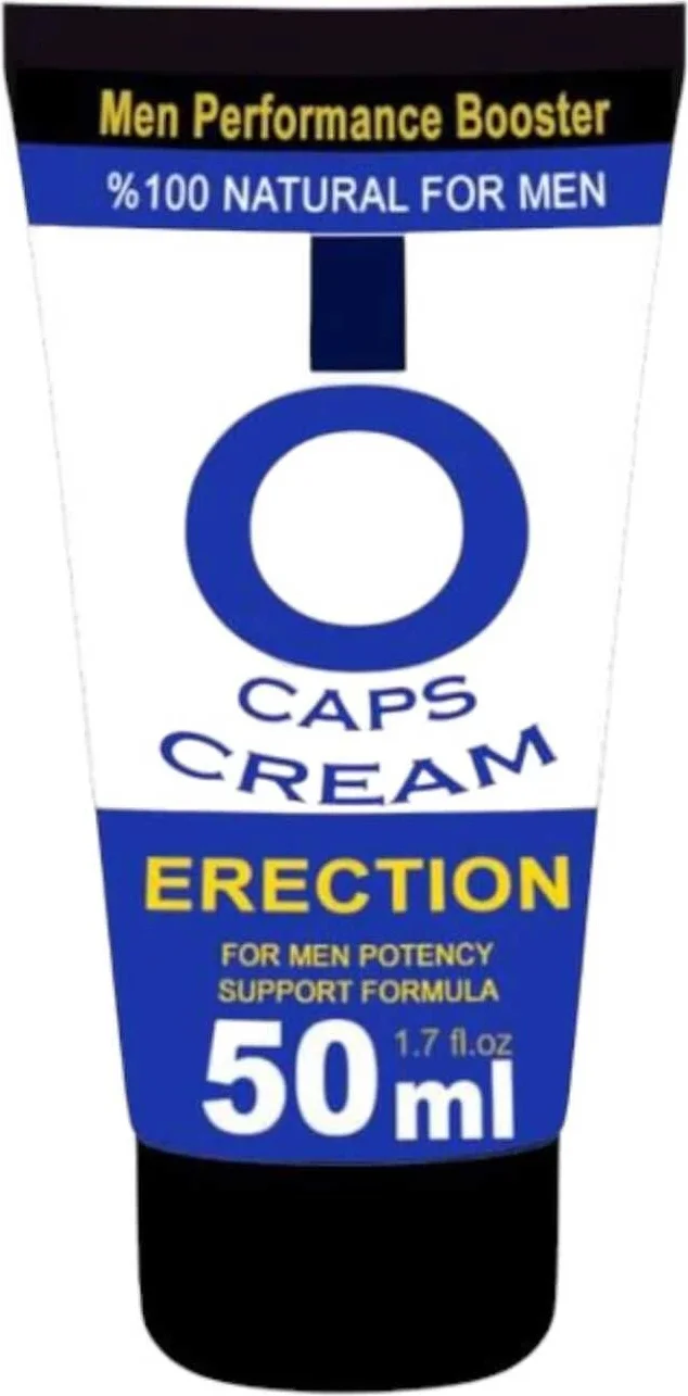 O Caps Cream Natural Booster Erkeklere Özel Krem 50 ml - Doğal Erkek Kremi