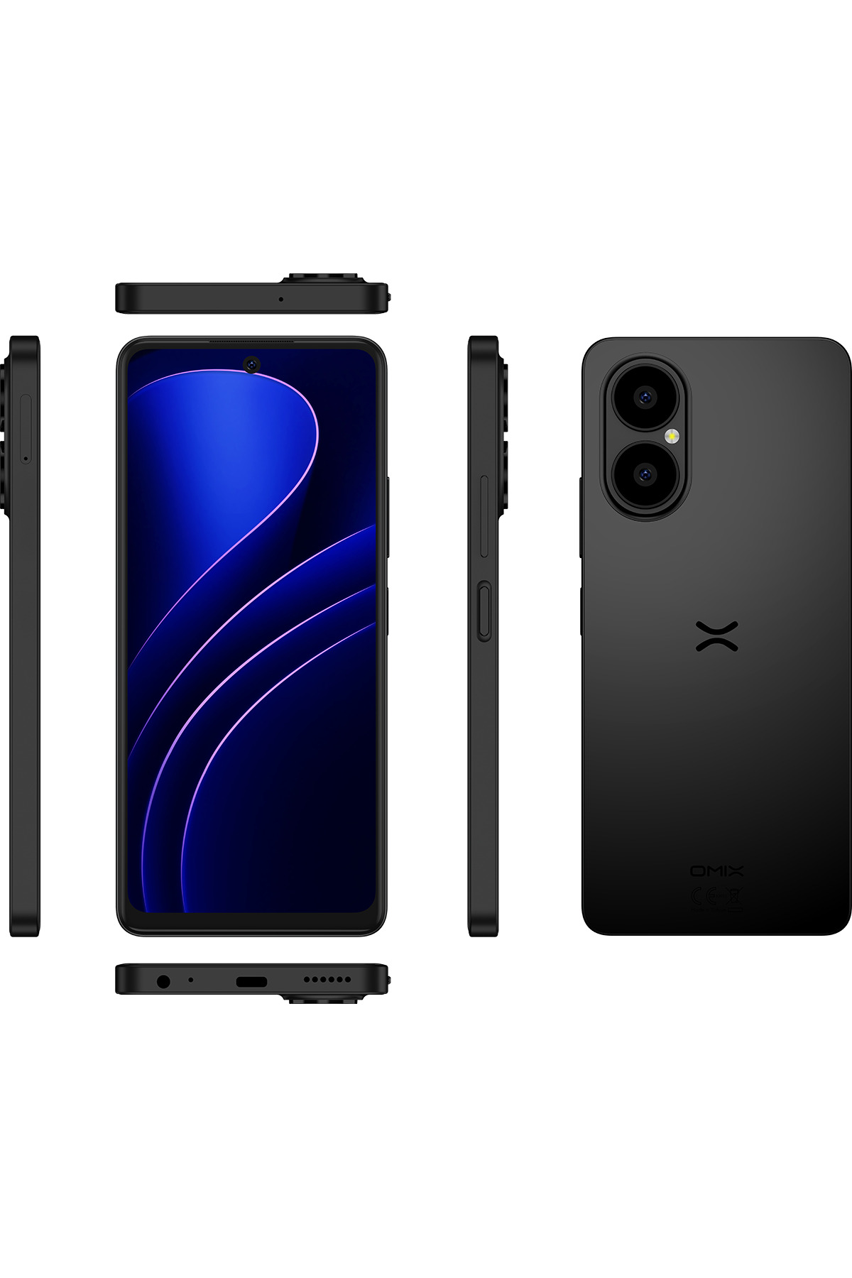 O1 NEO 6+128 SİYAH (OMIX TÜRKİYE GARANTİLİ)