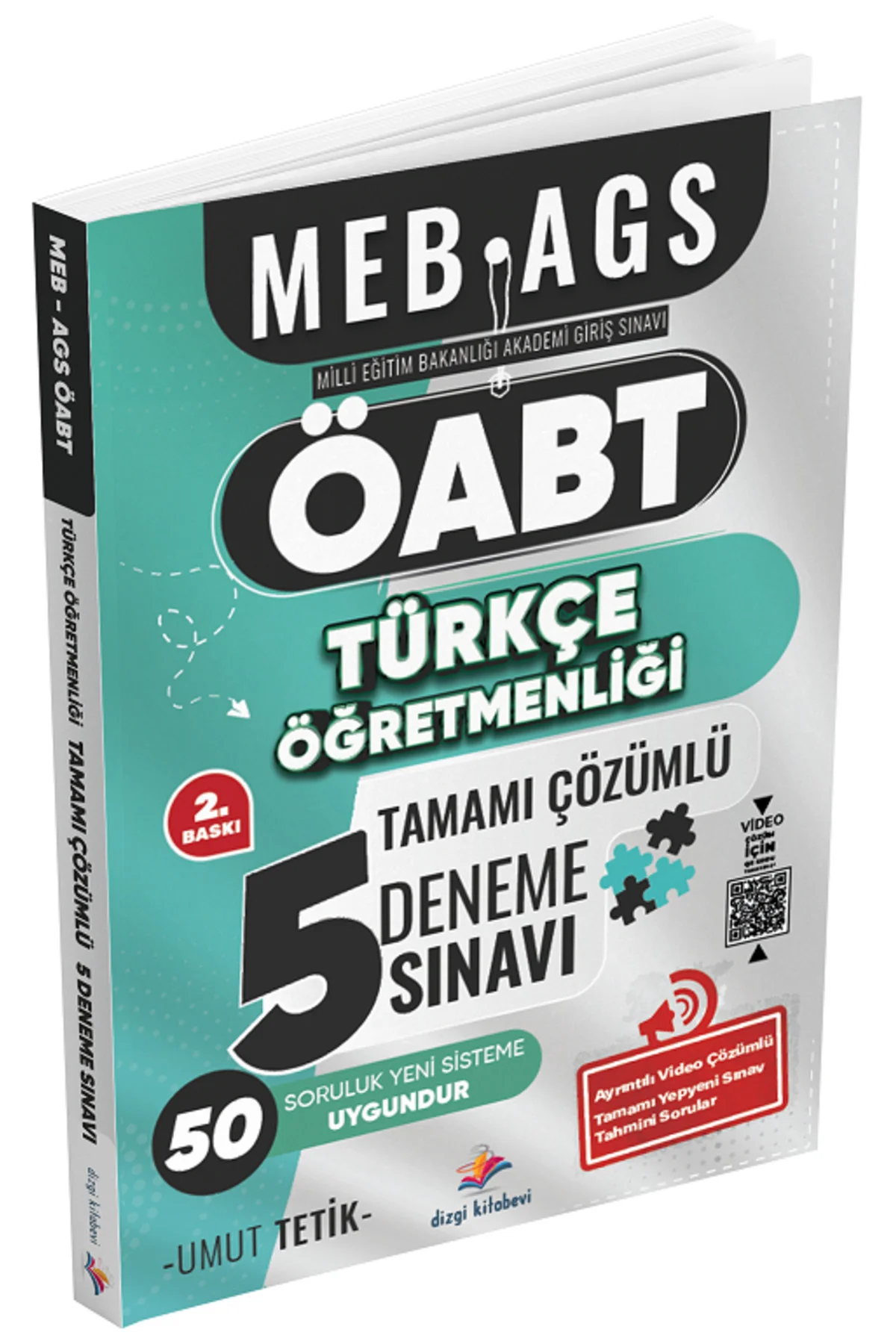 ÖABT MEB-AGS Türkçe Öğretmenliği 5 Deneme Çözümlü - Umut Tetik Ya