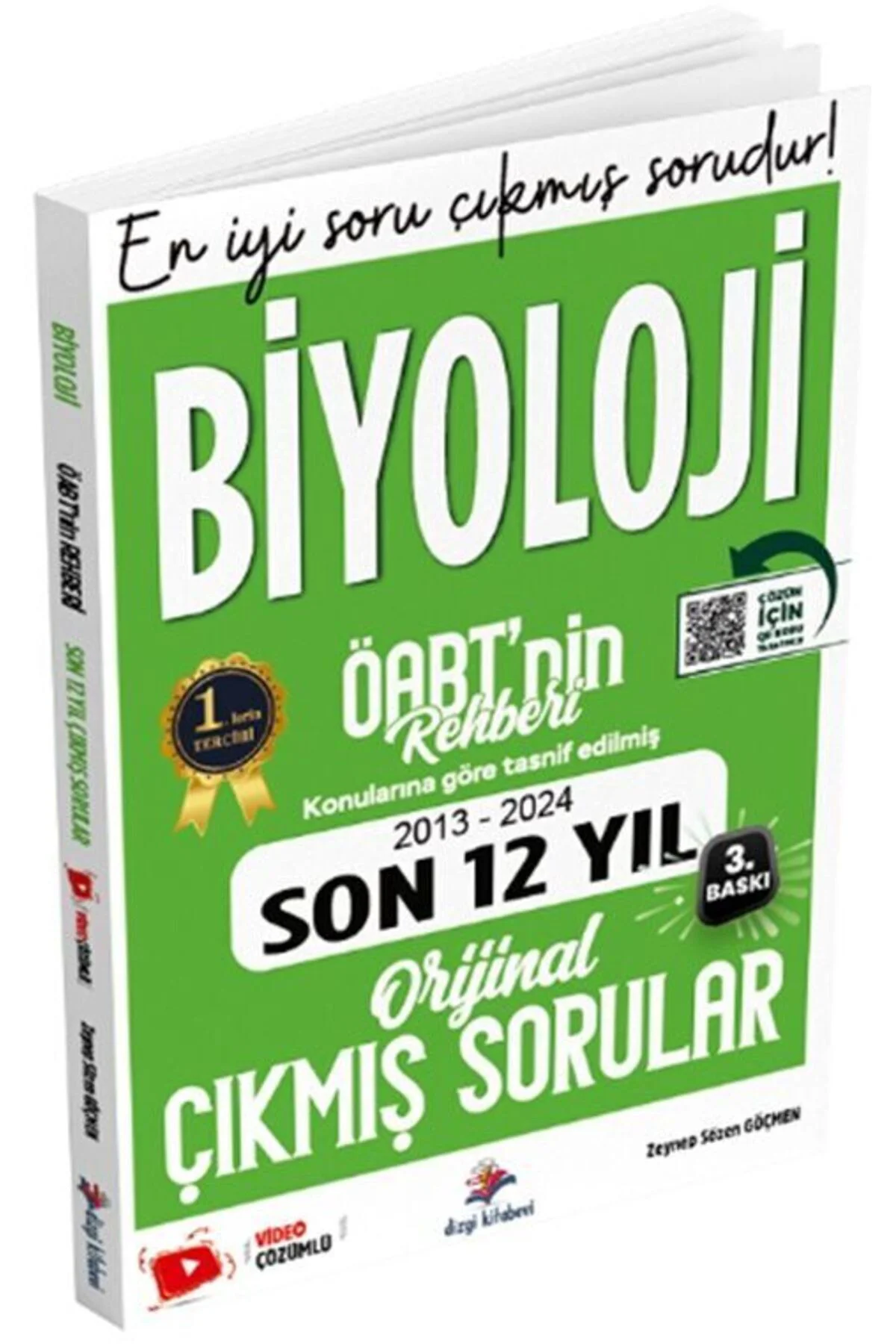 ÖABT nin Rehberi Biyoloji Öğretmenliği Son 12 Yıl Çıkmış Sorular 