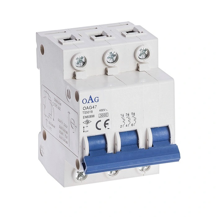 Oag  40A 3 Kutuplu 10Ka Sigorta