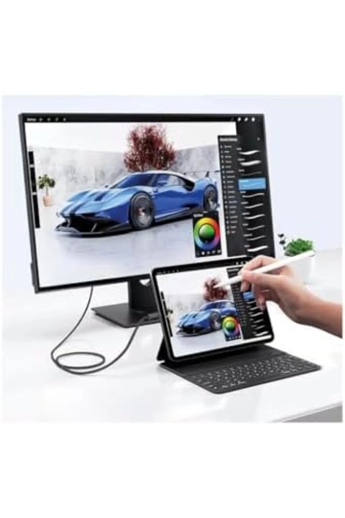 oanshop 4K Usb-C HDMI 185 Cm Görüntü Aktarım Kablosu HD-03 120859 oanshop 4K Usb-C HDMI 185 Cm Görüntü Aktarım Kablosu HD-03 120859