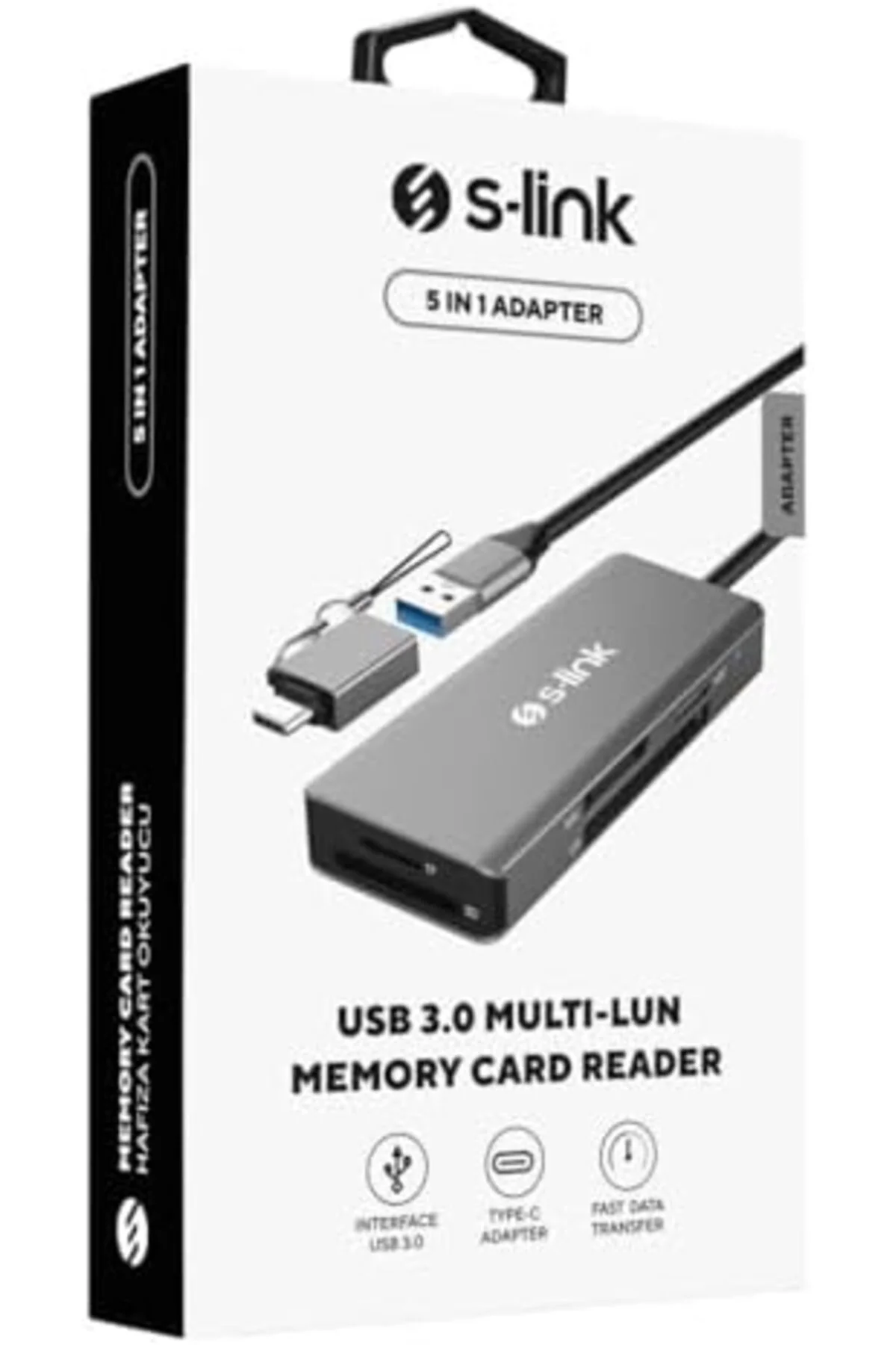oanshop SL-CR51 Type C ve USB3.0 to CF/SD/M2 Ngff/Micro SD/MS 5 i