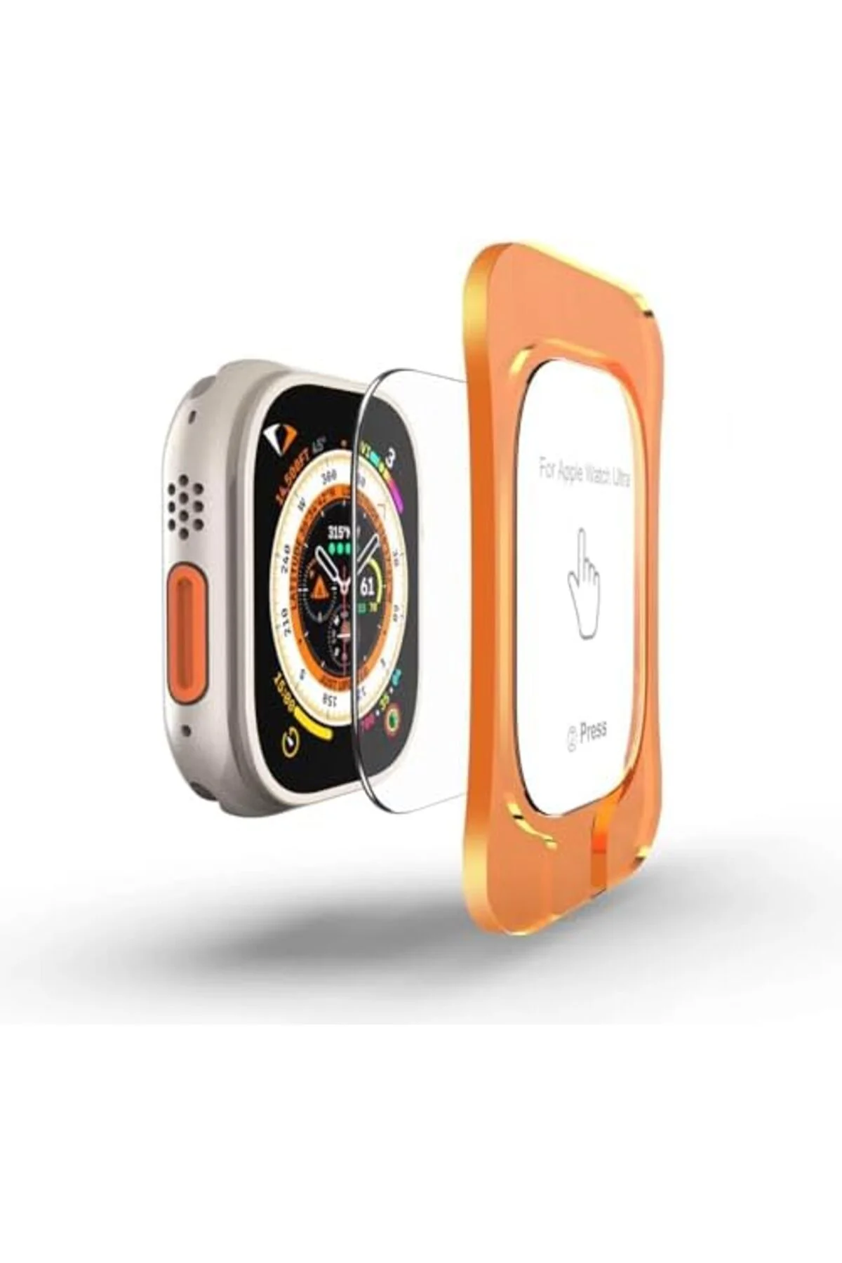 oanshop Ultra 2, Ultra 49mm ile Uyumlu, 49mm Ekran Koruyucu, Kola