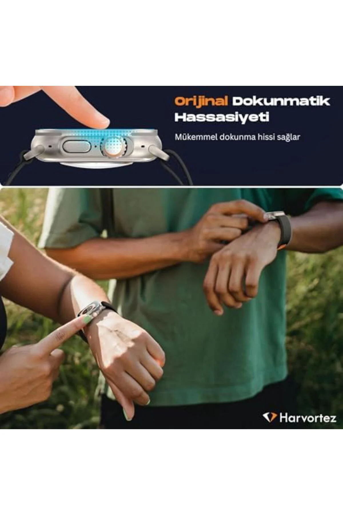 oanshop Ultra 2, Ultra 49mm ile Uyumlu, 49mm Ekran Koruyucu, Kola
