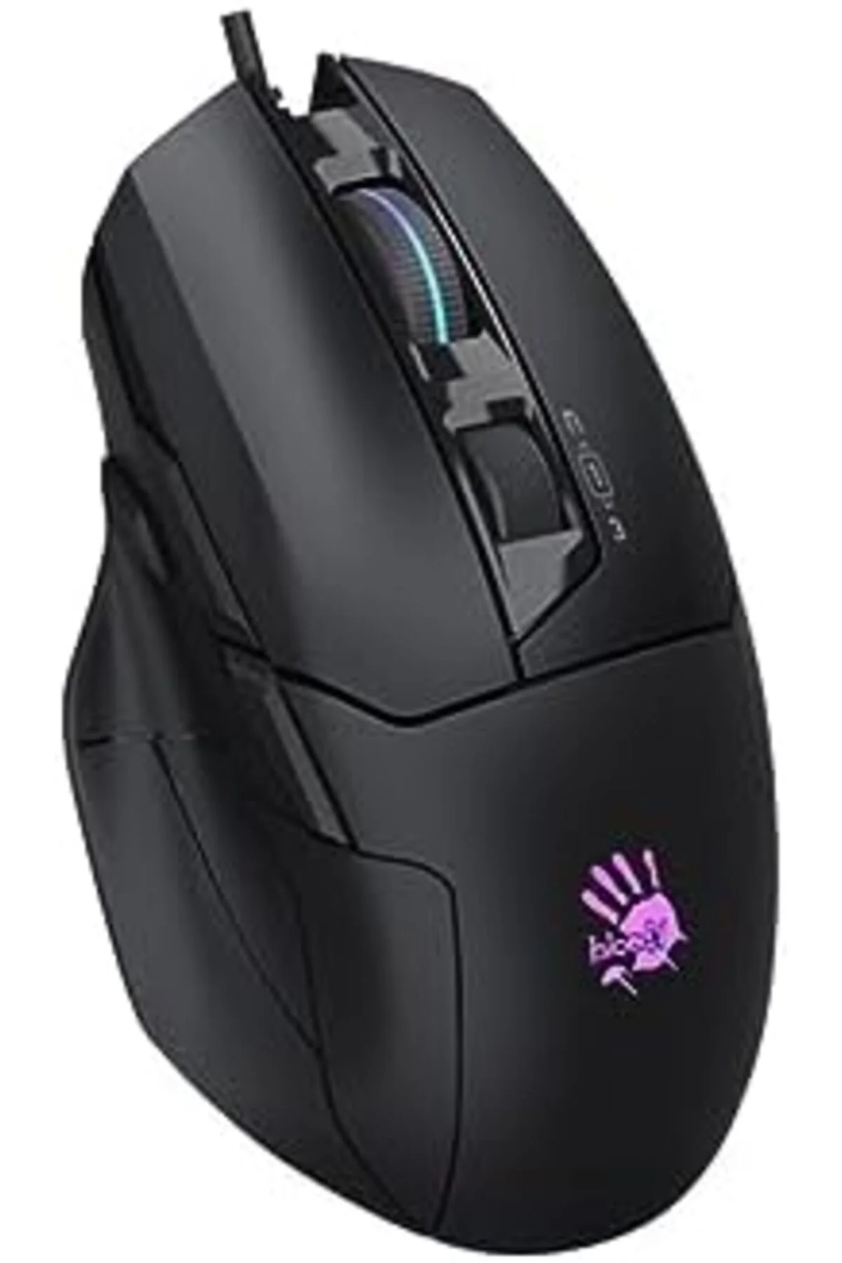 oanshop W70 Max 10000 Cpi 8 Tuş Optik RGB-UC3&4 Aktif Kablolu Siy