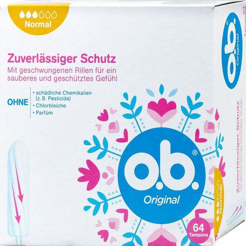 o.b. Tampon Original Normal 64lü o.b. Tampon Original Normal 64lü