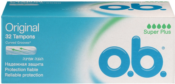 o.b. Tampon Original Super Plus 32li