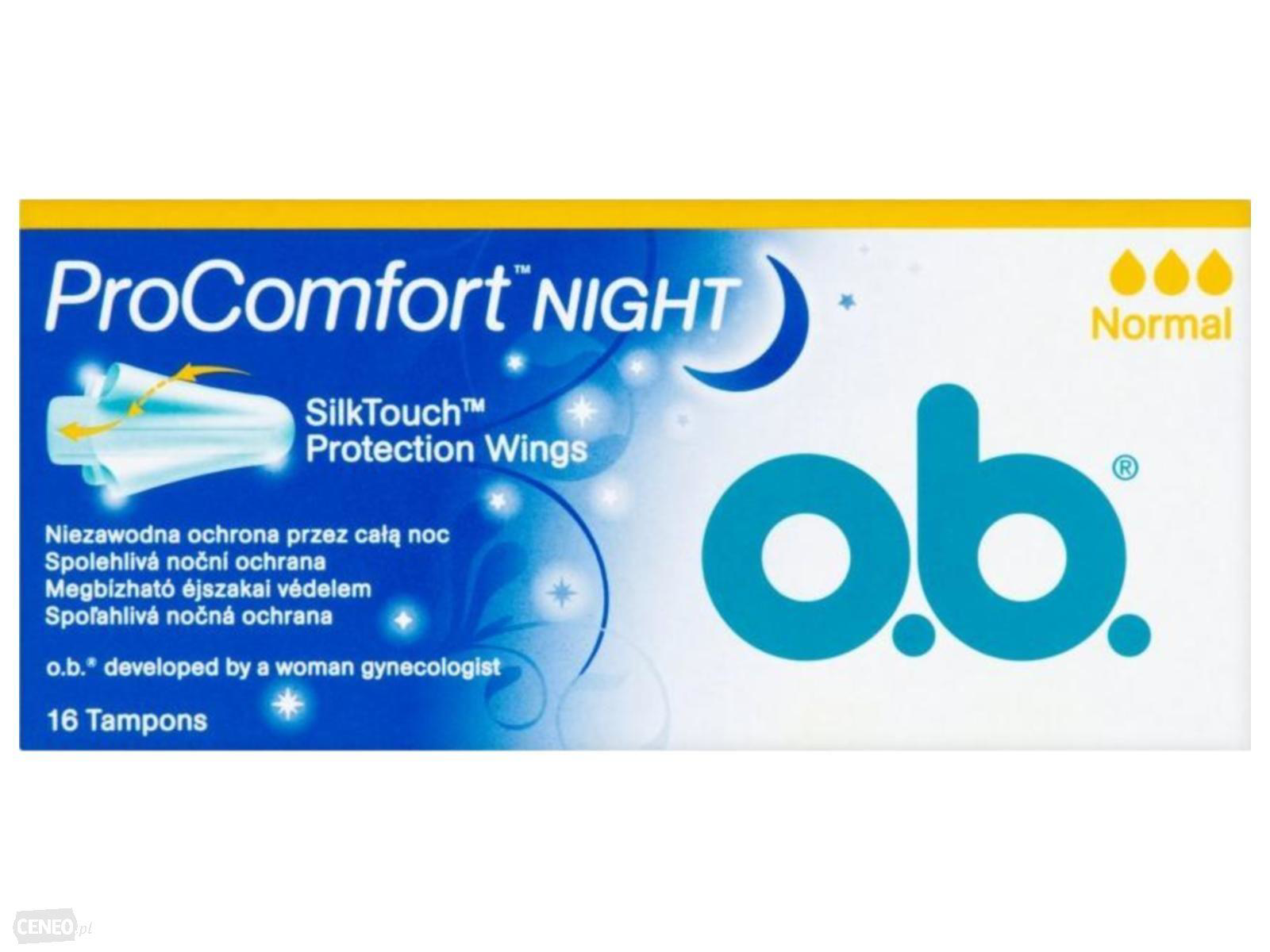 o.b. Tampon ProComfort Night Normal 16lı