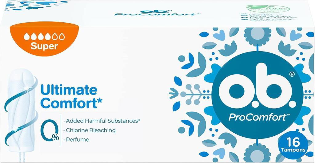 O.B.  Tampon Procomfort Super 16Lı