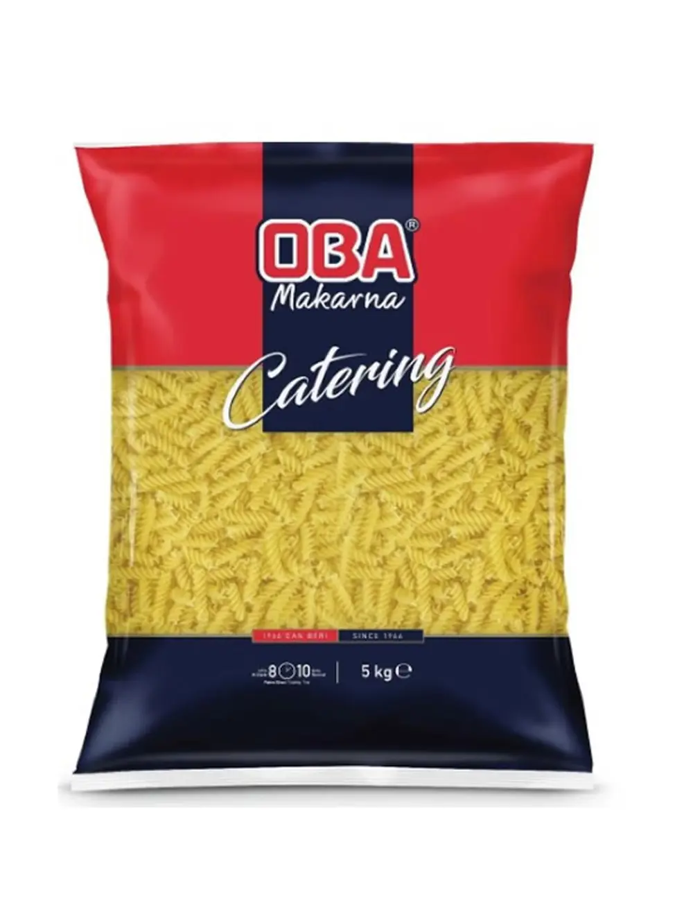Oba Fiyonk Makarna 5 Kg | Standart Büyük Paket