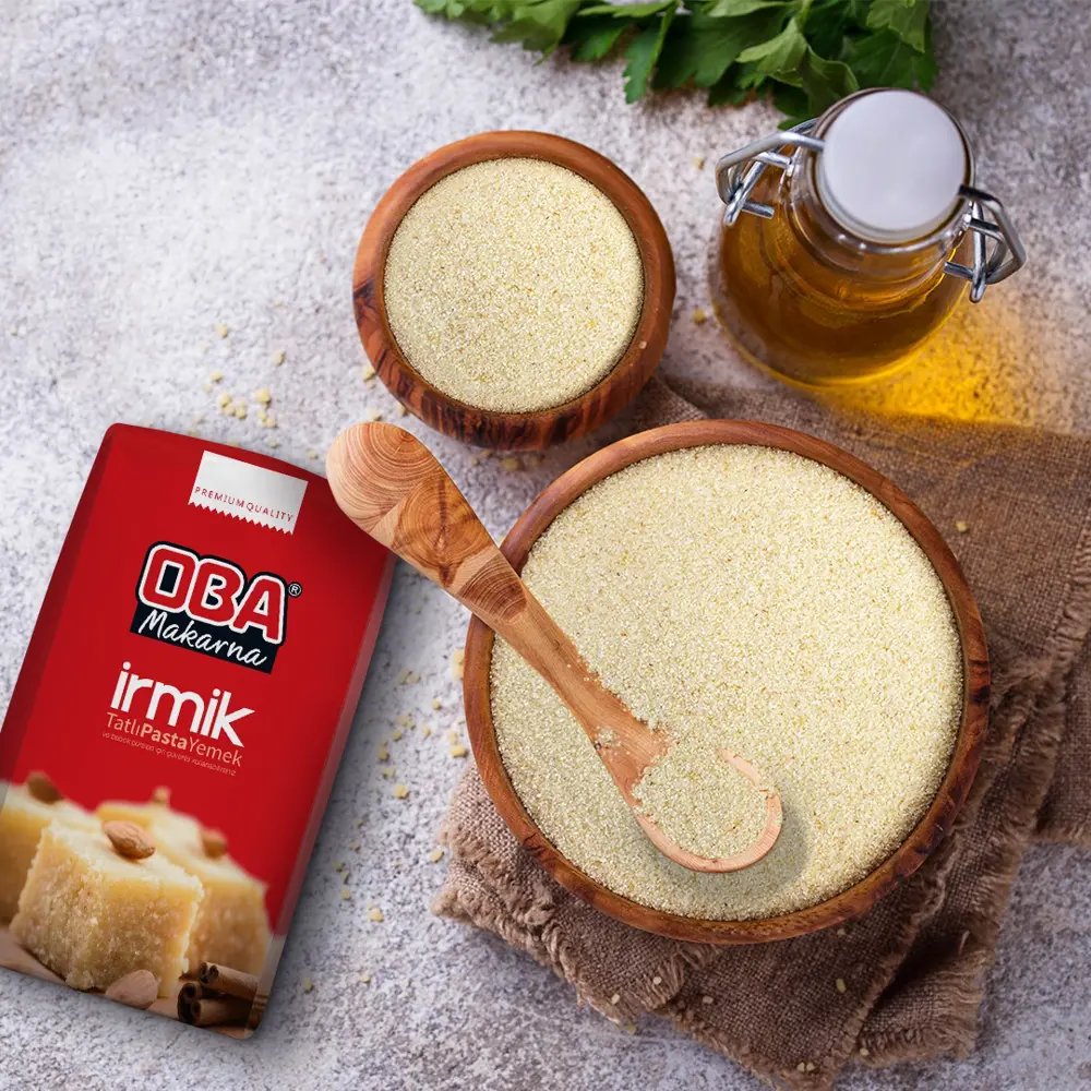 Oba Tatlılık İrmik 500 g x 6 Adet | Helvalık – Tatlılık İdeal Kıv