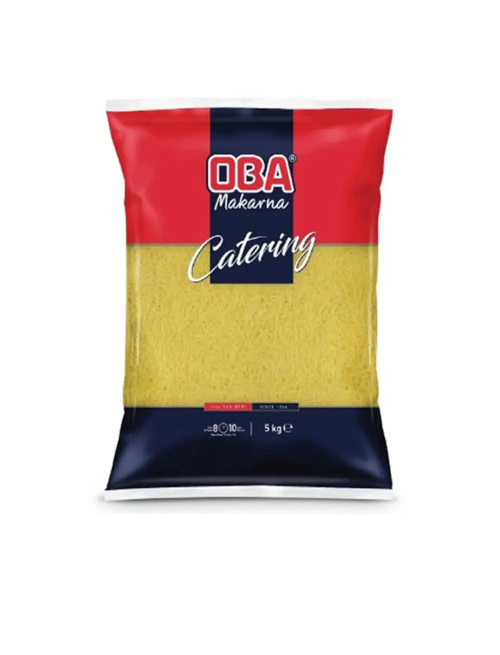 Oba Tel Şehriye Makarna 5 Kg X 4 Adet | Kalabalık Sofra Paketi