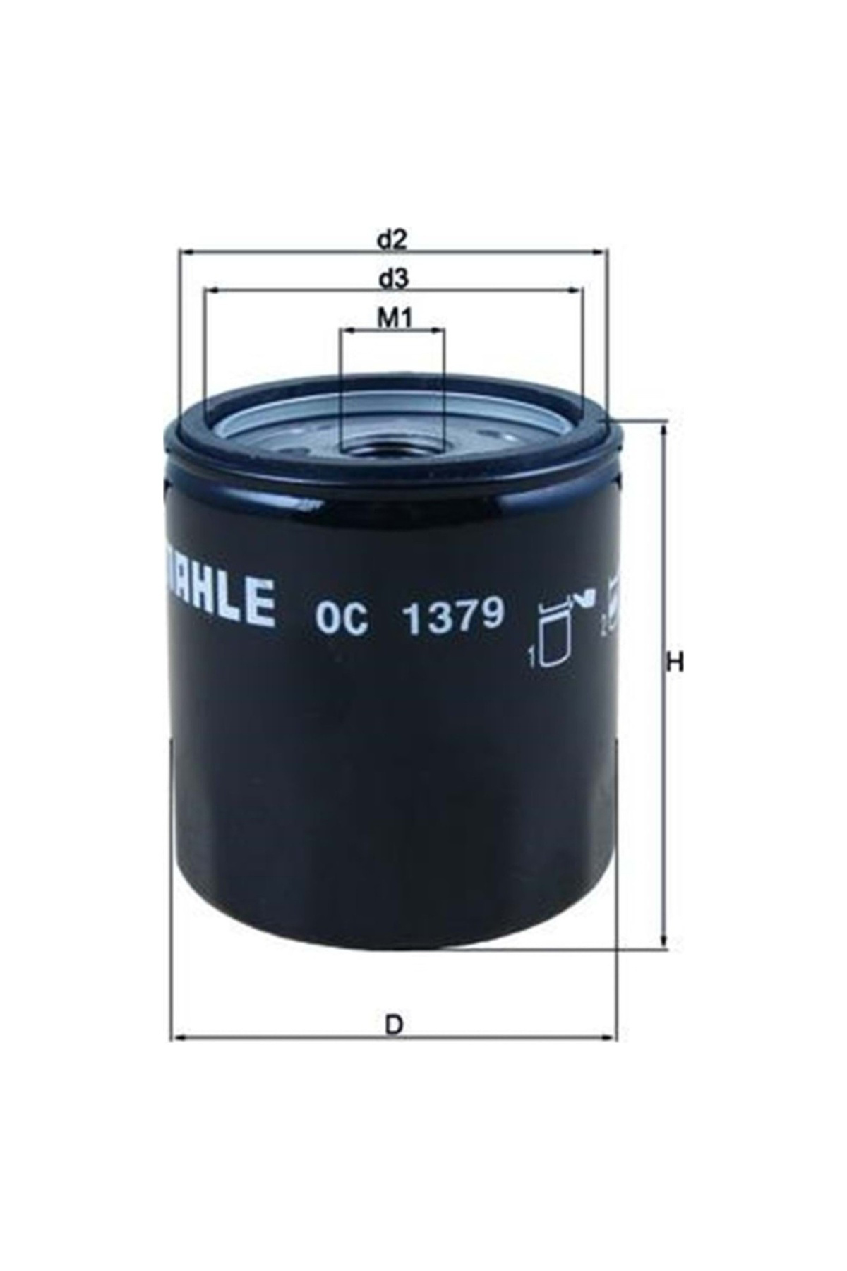 Oc 1379 Yağ Filtresi / Buell Uyumlu