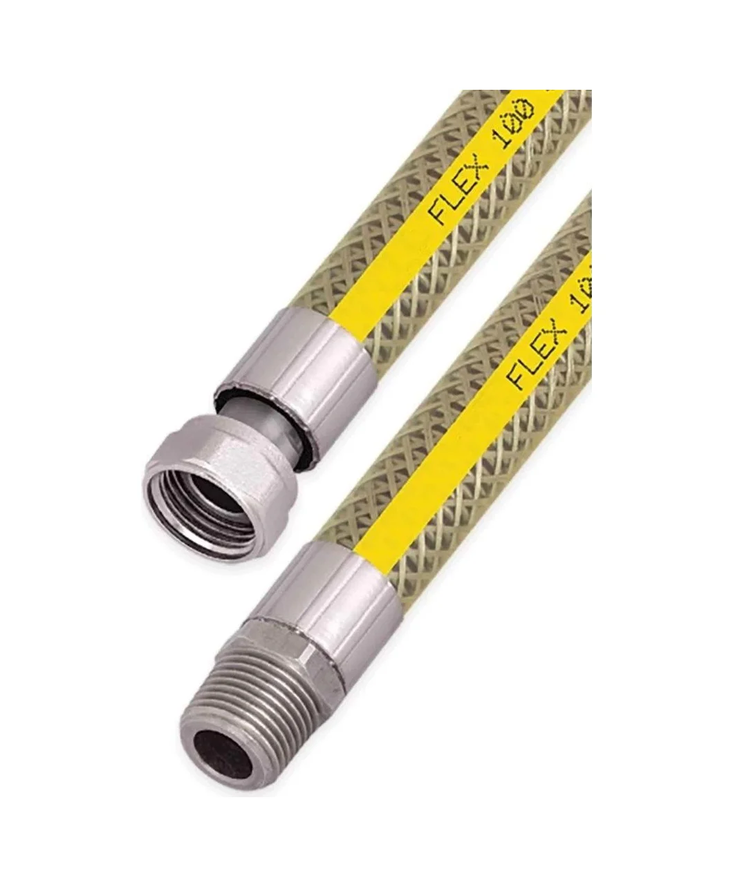 Ocak Fırın Doğalgaz Bağlantı Fleksi Extra Korumalı Hortum 2 Metre