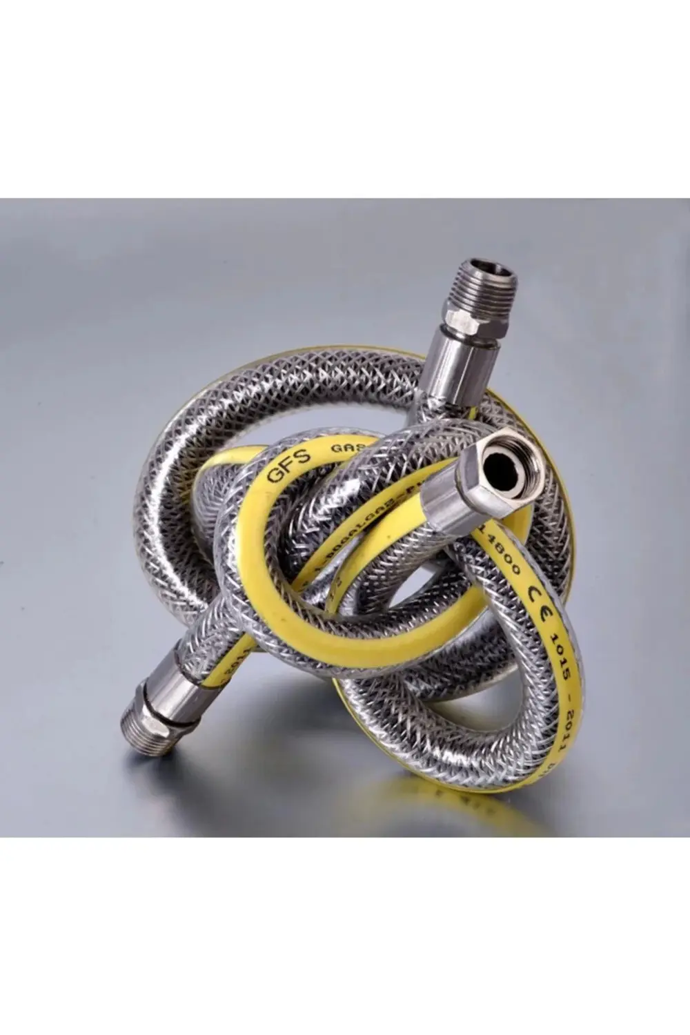 Ocak Fırın Doğalgaz Bağlantı Fleksi Extra Korumalı Hortum 0.50 Cm