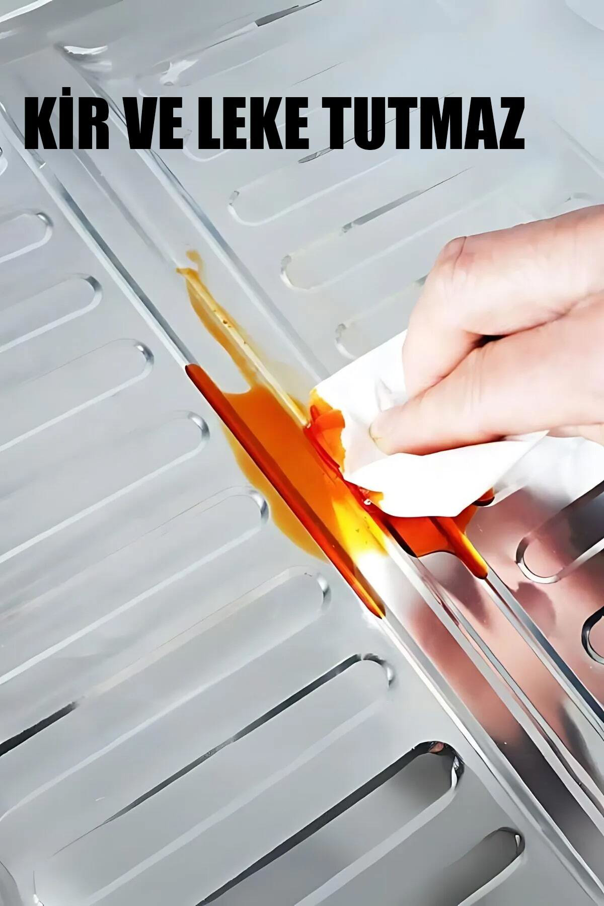 🍳OCAK KENARI YAĞ KORUYUCU ALÜMİNYUM