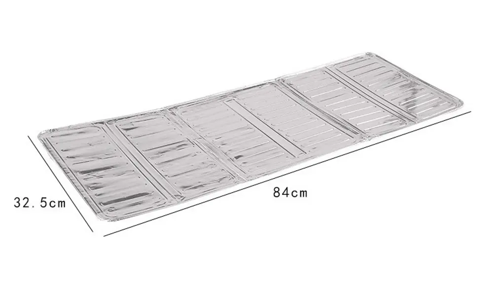 Ocak Kenarı Yağ Koruyucu Alüminyum Levha 32,5*84 cm Ocak Kenarı Yağ Koruyucu Alüminyum Levha 32,5*84 cm